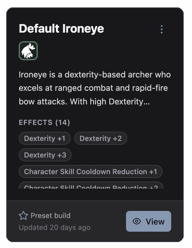 Create & Optimize Builds - Image 1